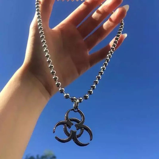 Biohazard necklace
